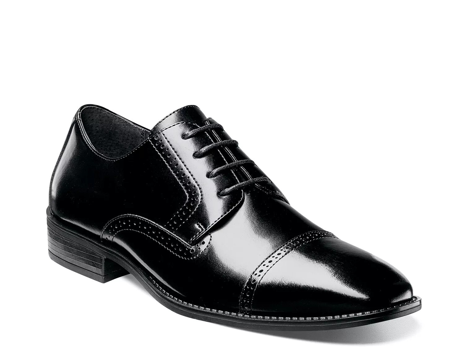 Stacy Adams Shoes Abbott Cap Toe Oxford Black Size 9 — photo 2