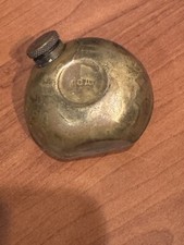 WWII Yugoslavian Brass Mauser M48 Rifle Oiler Greasing Can