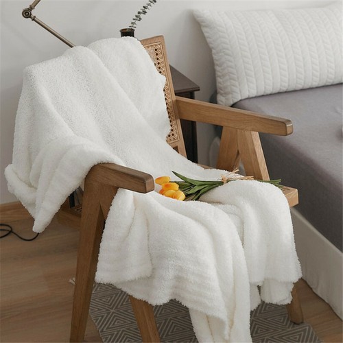Soft Lightweight Throw Blanket Sofa Bed Toddlers Adults Blankets 130*160cm Gift - Picture 5 of 37