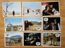 SERGIO LEONE : POINGFUL OF DOLLARS 9 cartes lobby allemandes - Clint EASTWOOD 
