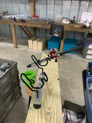 Cleat Mount Rod Holders with 2 Dual Holders Reel Fisherman Made in The USA*