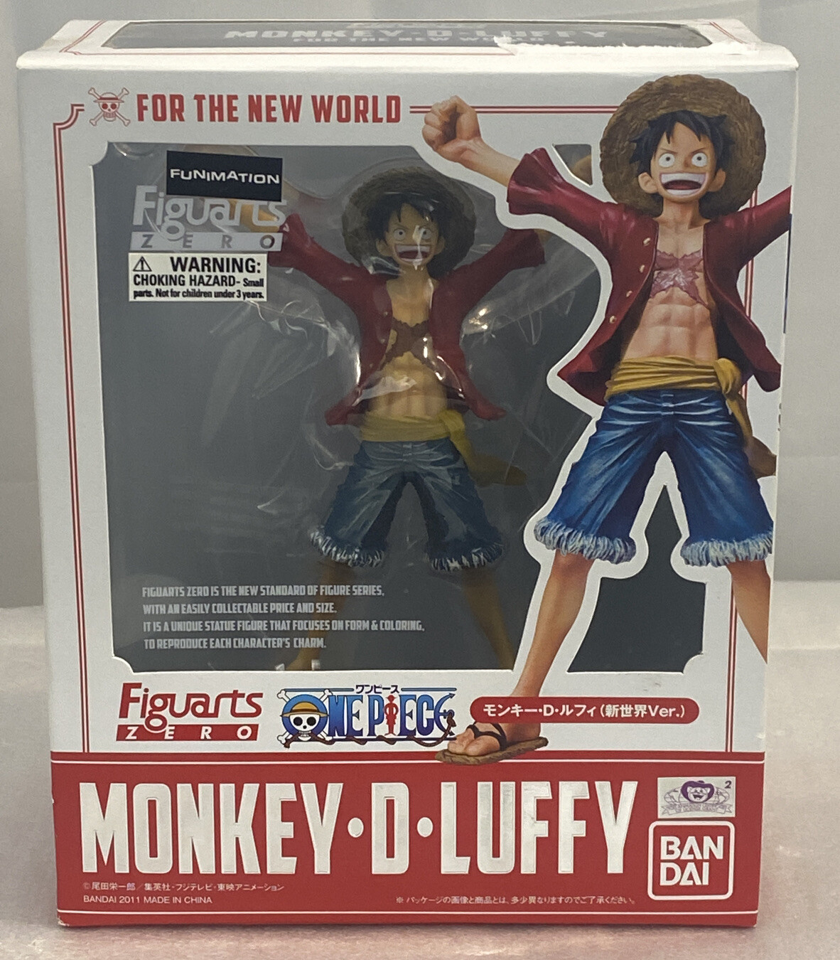 Bandai Monkey D Luffy New World Version One Piece Figuarts Zero For Sale Online Ebay