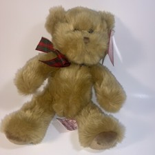Russ nutmeg 10 inch Christmas bear stuffed animal