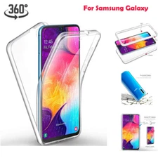 For Samsung S21 S20 Note 20 S23 S22 Ultra 360° Full Protector Rubber Case Cover