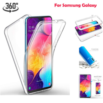 For Samsung S21 S20 Note 20 S23 S22 Ultra 360° Full Protector Rubber Case Cover