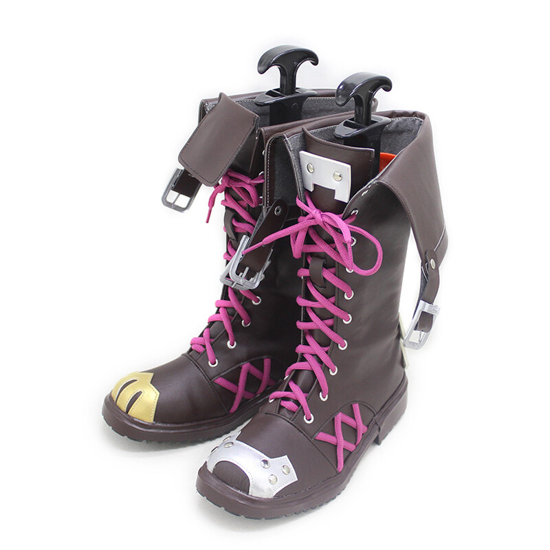 LOL Arcane Zaunite The Loose Cannon Jinx Cosplay Shoes Punk Street Boots  X002