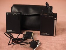 Vintage Azden WM-10 II WR-10 II Wireless Transmitter Receiver