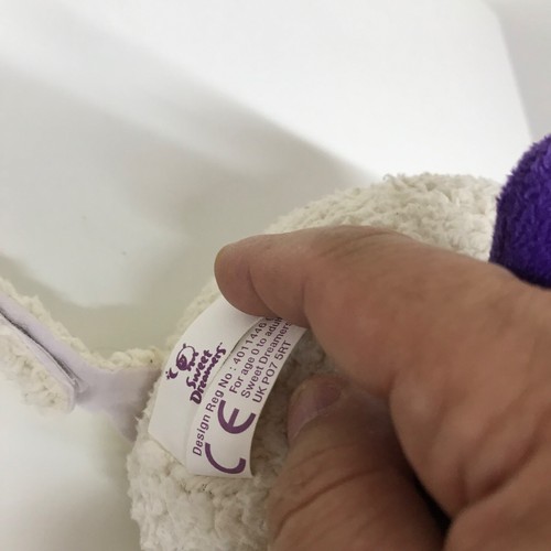 Ewan das Traumschaf Einschlafhilfe lila Plüschtier - Geräusche & Nachtlicht Baby - Bild 7 von 7