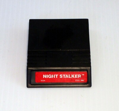 Vintage Mattel Intellivision Night Stalker Video Game Cartridge
