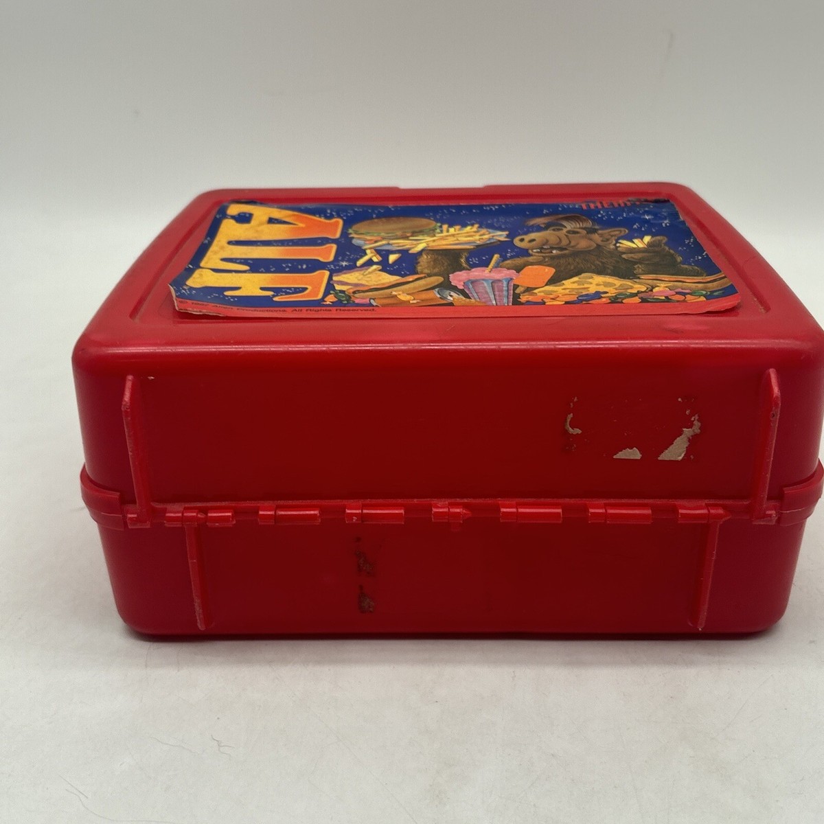 ALF ランチボックス サーモス レッド ヴィンテージアルフ1987