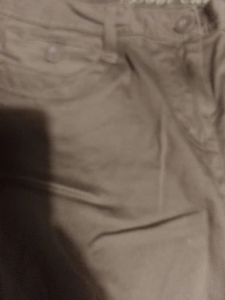 Pantalón Damas George Talla 14 Bootcut Tejido Elástico Verde Caqui 16070 Foto 4 de 4