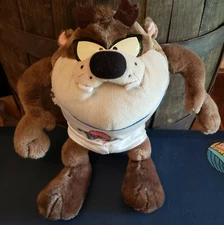 Space Jam Tune Squad Taz 10" Plush Stuffed Warner Bros Applause 41195 1996