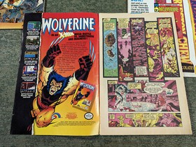 Marvel X-Men Lot Bundle Set Comics #1 1990s SNES NES Nintendo GameBoy Mega Man X