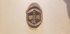 Vintage Snap On Brass Belt Buckle Made In USA