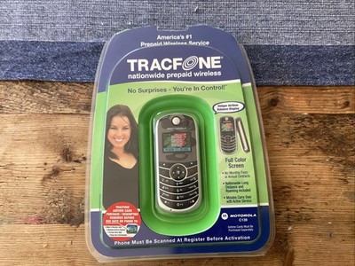 Tracfone Motorola C139 Prepaid Mobile Cell Phone Wireless NEW Factory SEALED