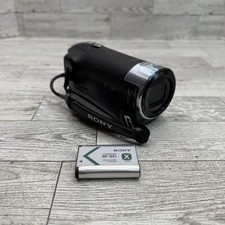 Sony Handycam HDR-CX240 Black Digital Camcorder Battery Built-in Charger
