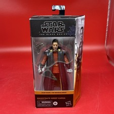 Star Wars The Mandalorian Magistrate Greef Karga 6  Figure 2022 Black Series