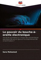 Le Pouvoir Du Bouche-à-Oreille éLectronique Sara Mohamed Taschenbuch FranzöSisch