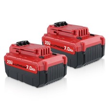 VANTTECH 2Pack PCC685L 7.0Ah Replacement Porter Cable 20V Lithium-ion PPL1810