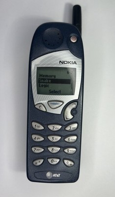 Nokia 5165 Vintage Cellular Phone (AT&T) - Blue - WORKS! #3735 Sim Included