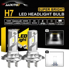 H7 LED Headlight Bulb 22000LM for Hyundai Kona 18-20 Low Beam Conversion Kit E4