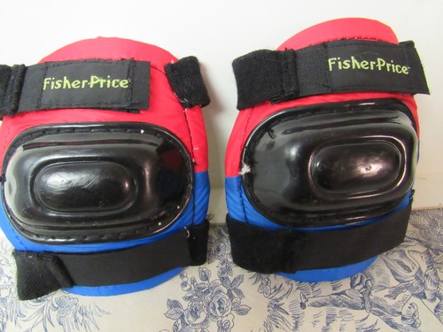Pair Kid Size Fisher Price In Line Skating / Skateboard Elbow Pads / Guards - Picture 7 of 13