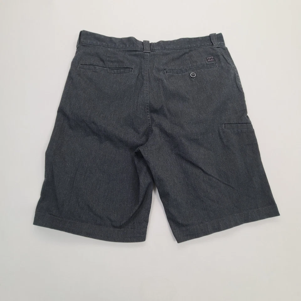 Pantalones Cortos Billabong Para Hombre 33 Gris Chino Reciclador Informal Cómodo Elegante Foto 2 de 4