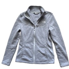 The North Face Women s Small Gray Full Zip Fleece Jacket