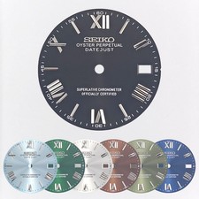 For Seiko 28.5mm Watch Dial Fit NH35 NH36 Movement Watches Faces Mod Part