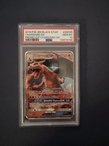 POKEMON PSA Gem Mint 10 - Detective Pikachu Charizard Black Star Promo (SM195)