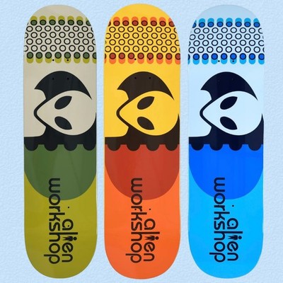 FULL SET Alien Workshop Pills Series Limited Full Dip Skateboard Deck