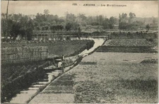 Old postcard Amiens Les Hortillonnages (18466)