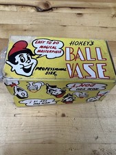 1955 Hokeys Ball Vase With Original Box Made In USA Vintage Toy
