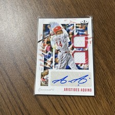 2020 Panini Diamond Kings -Dk Material Signatures Aristides Aquino #DKMS-AA READ