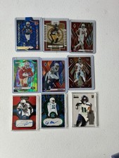 Panini Donruss Select Prizm NFL Rookie Autograph Patch Card Lot, numbered 