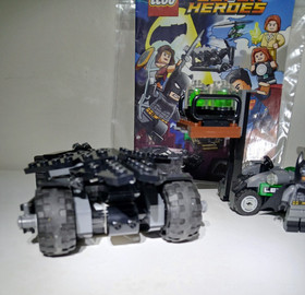 LEGO DC Comics Super Heroes: Kryptonite Interception 76045 w comic-online instru