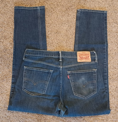 Levis 541 Jeans Mens *ACTUAL FIT 32x30* Straight Leg Dark Wash-- (Tag 32x32)