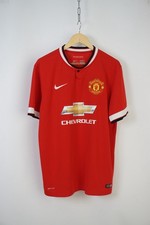 Nike Manchester United 2014/15 Home Jersey Red L 611031-624 Soccer Football