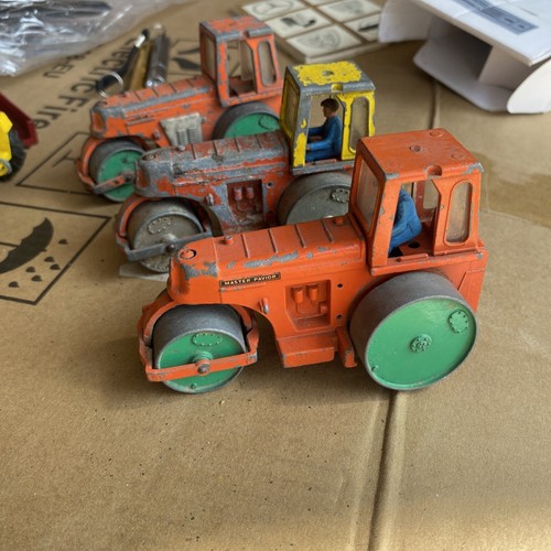 Dinky Toys Nr. 279 Aveling Barford Dieselwalze x 3 - Bild 2 von 11