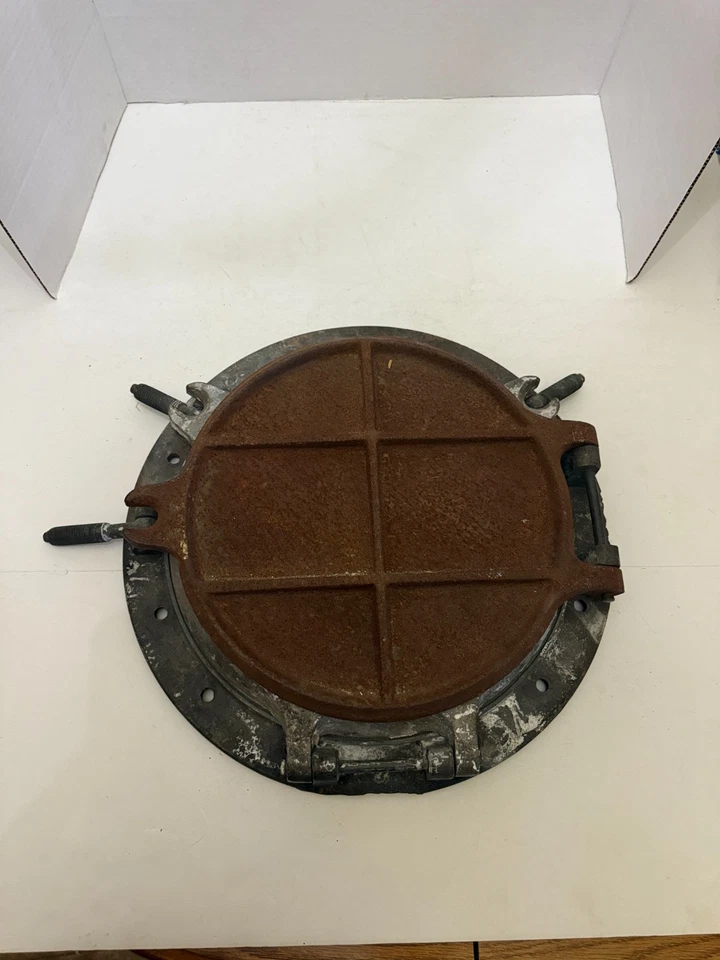 De colección Great Lakes Engineering Works Shipbuilders Detroit ventana de barco ojo de buey Foto 2 de 4