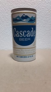 Cascade Beer Can, empty, by Blitz-Weinhard Brewing Co., Portland, OR. 