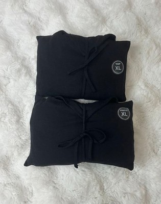 Lufthansa Porsche Design Pajamas Roomwear XL Black First Class Amenity