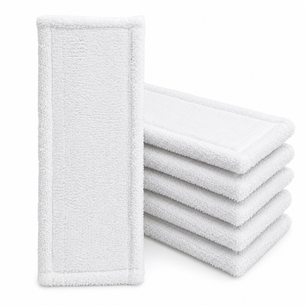20X Profi Wischbezug Mikrofaser Wischmopp Set Bodenwischer 50Cm Ersatz Mop Bezug-image