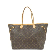 Louis Vuitton Monogram Neverfull GM Bag M40157 Brown Gold hardware