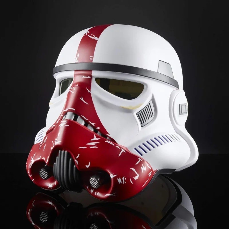 Casque Star Wars Incinerator Stormtrooper Black Series réplique premium 1/1