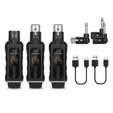 UHF Professional Microphone Converter XLR Transmitter Receiver for Dynamic4828