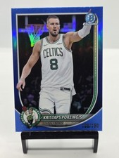 2025-26 Bowman Kristaps Porzingis Blue Refractor /150 Boston Celtics SP #BCV-148