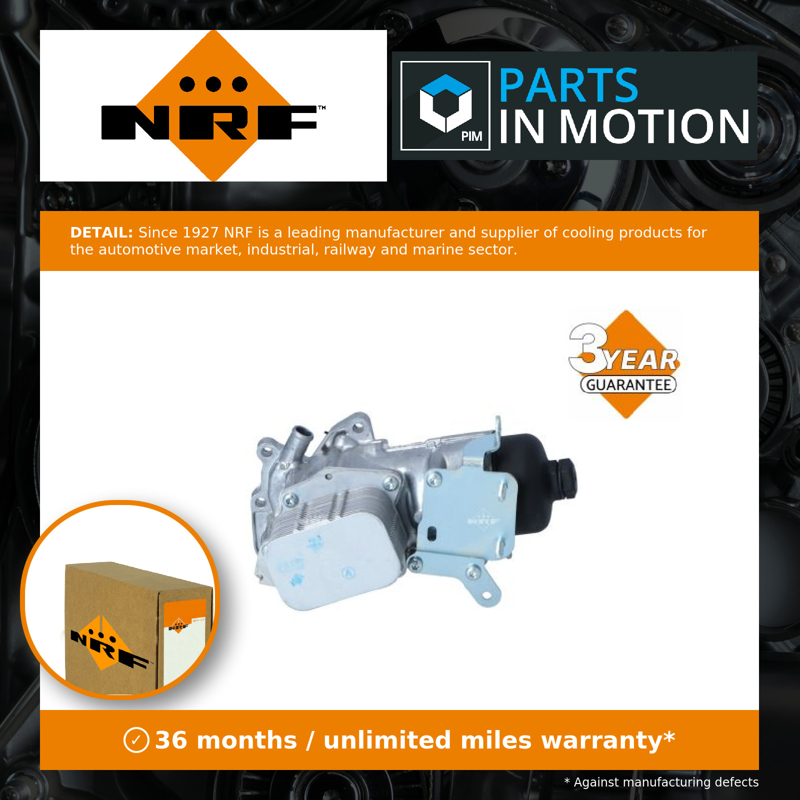 NRF-OE 31820 Housing, oil filter for CITROËN,DS,PEUGEOT - Image 11
