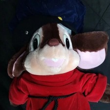 Vintage Fievel An American Tail Plush 1986 Sears Caltoy Mouse Mousekewitz Large