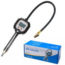 KFZ Digital Reifendruckmessgerät Manometer Geeicht Luftdruckprüfer Reifenfüller